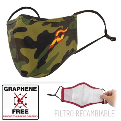 Bolsa de Material Resistente en estampado militar